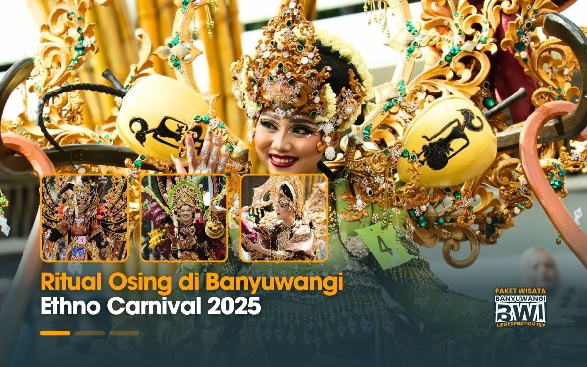 Ritual Osing di Banyuwangi Ethno Carnival 2025