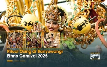 Ritual Osing di Banyuwangi Ethno Carnival 2025
